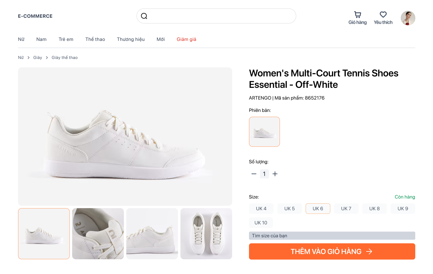 Dự án HQ-Shoes Online với Figma